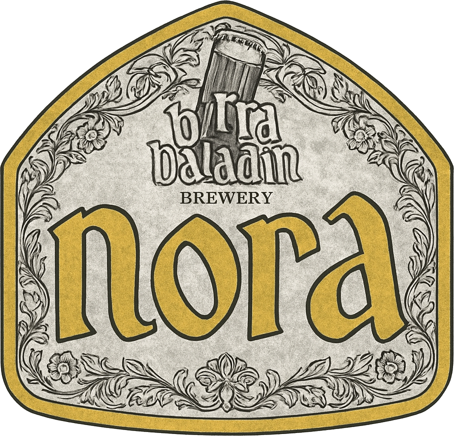 Etiket van Baladin Nora