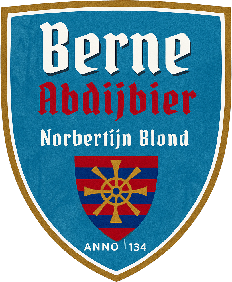 Etiket van Berne Norbertijn Blond