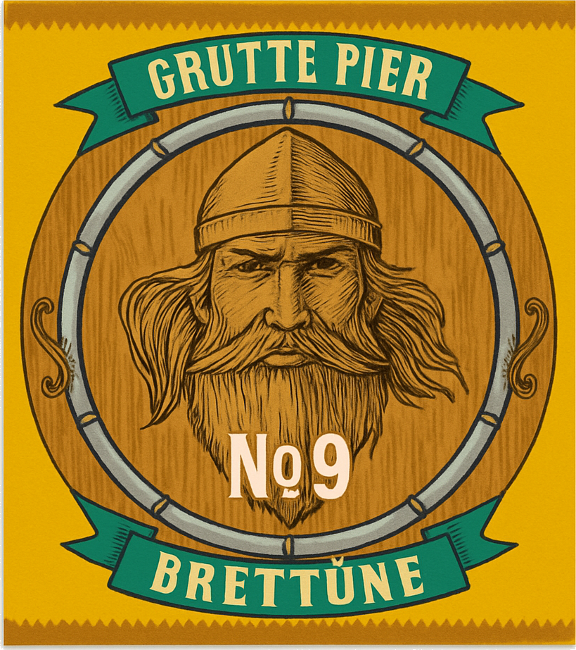 Etiket van Grutte Pier Bretttûne