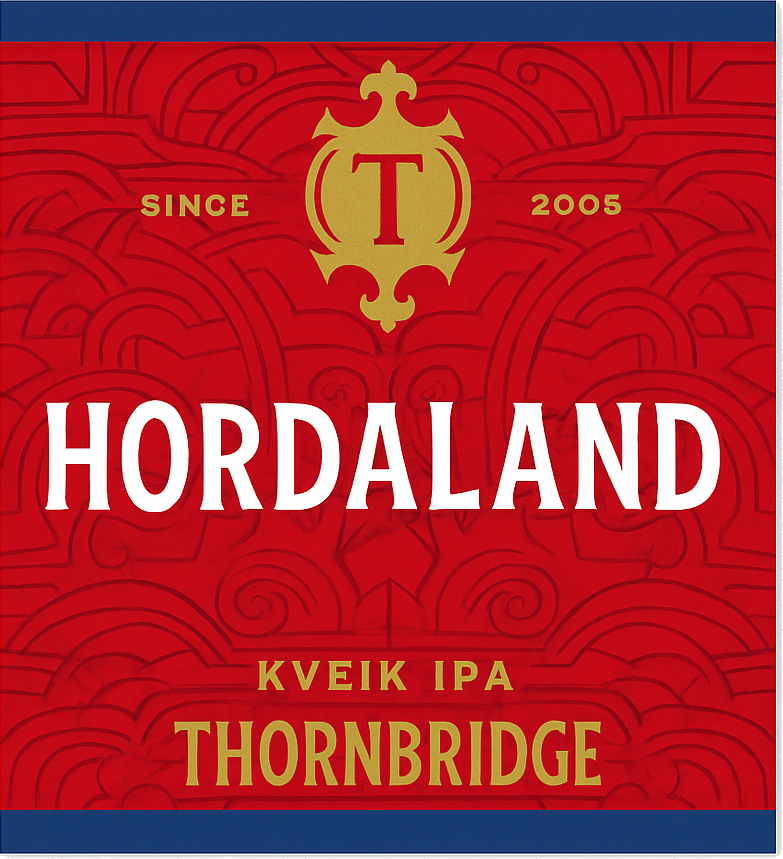 Etiket van Thornbridge Hordaland