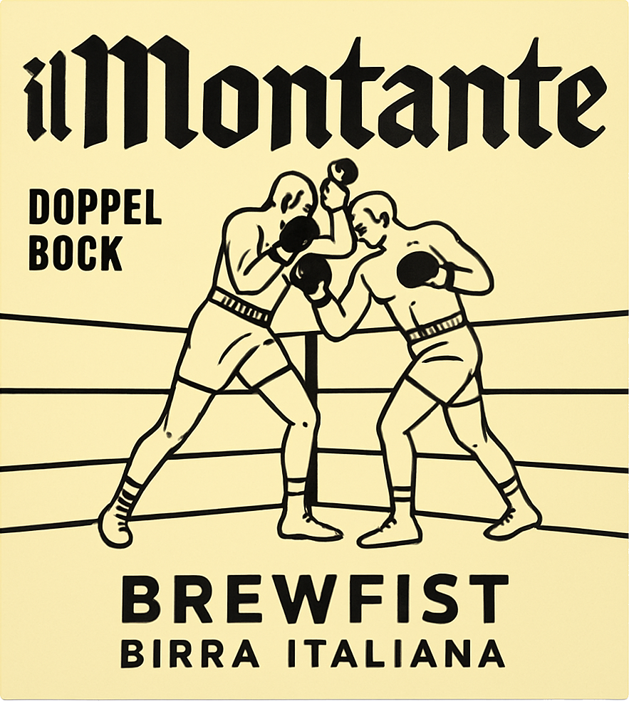 Etiket van Brewfist Il Montante