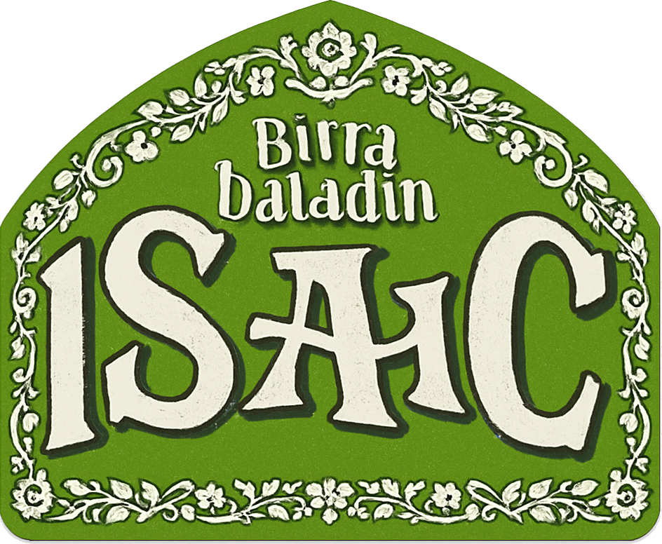 Etiket van Baladin Isaac