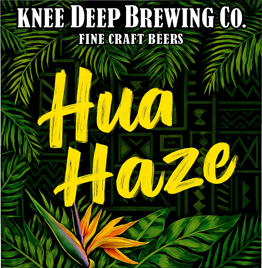 Etiket van Knee Deep Hua Haze