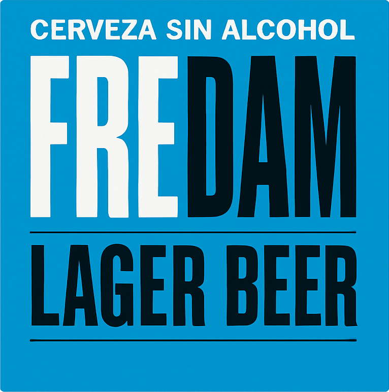 Etiket van Estrella Free Damm 0.0%