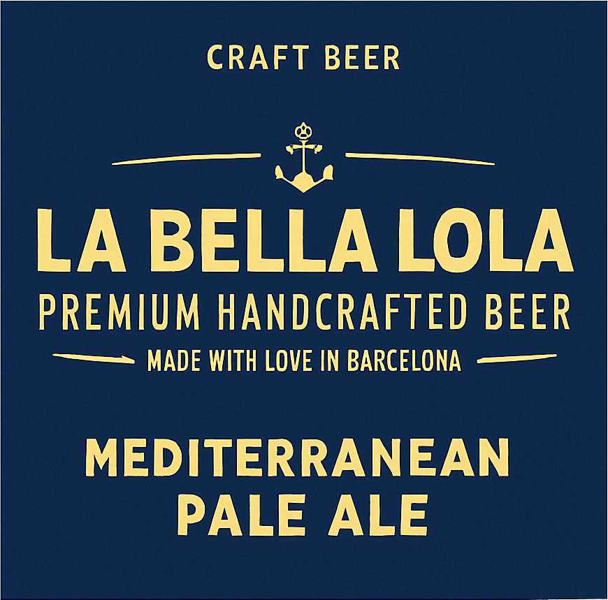 Etiket van La Bella Lola
