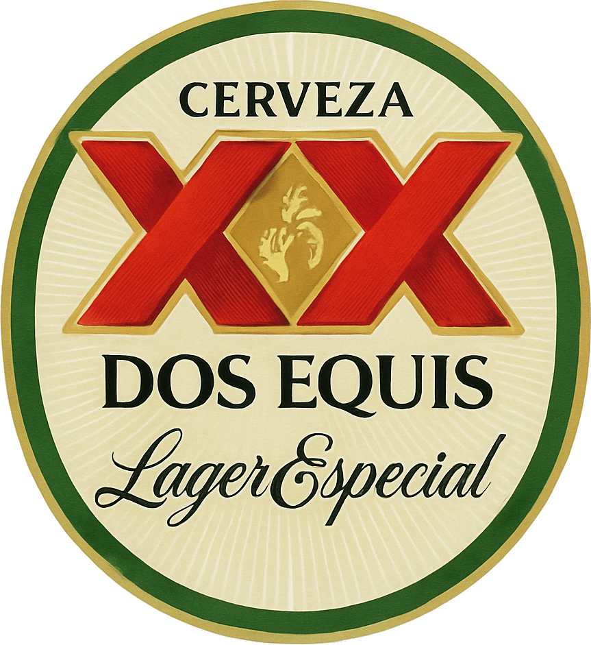 Etiket van Dos Equis Lager Especial