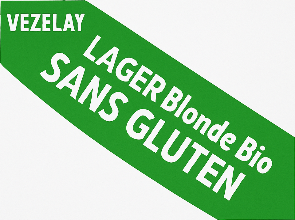 Etiket van Vézelay La Lager Sans Gluten
