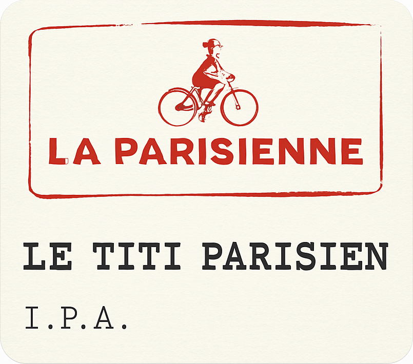 Etiket van Le Titi Parisien