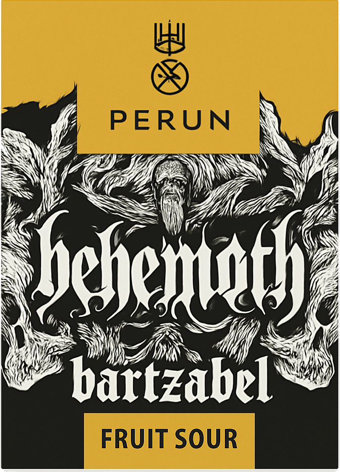 Etiket van Perun Behemoth Bartzabel