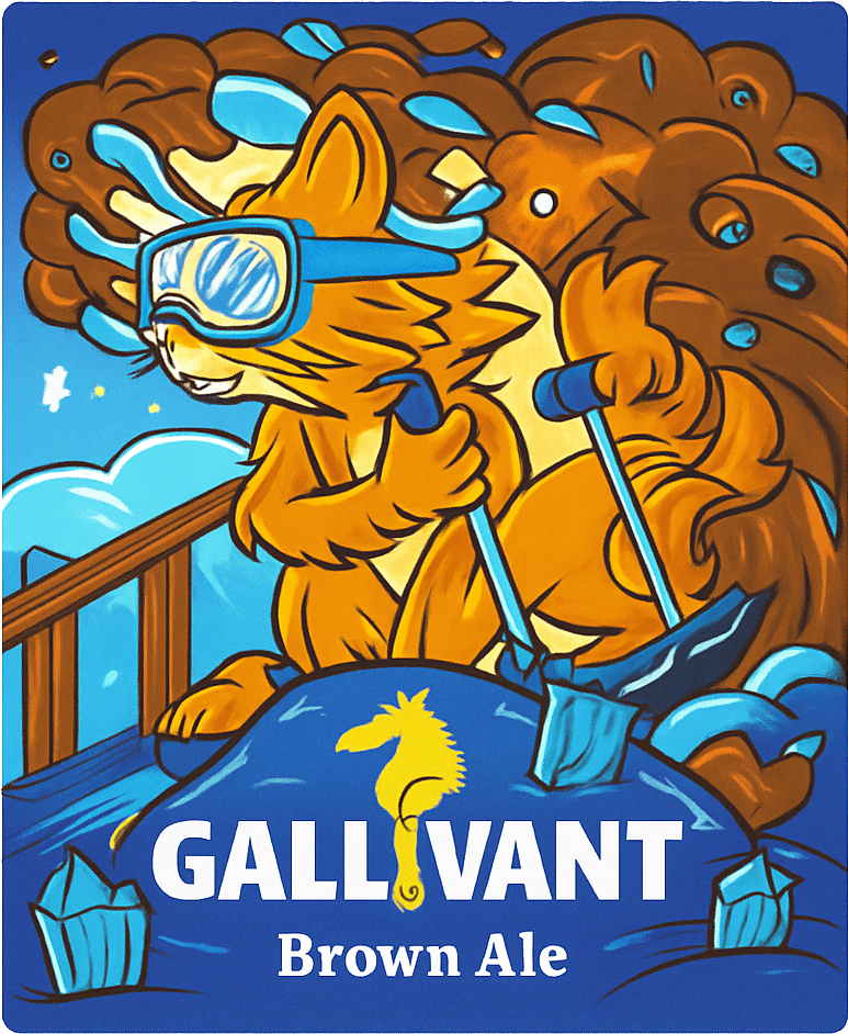 Etiket van Gallivant Salty Karamelski