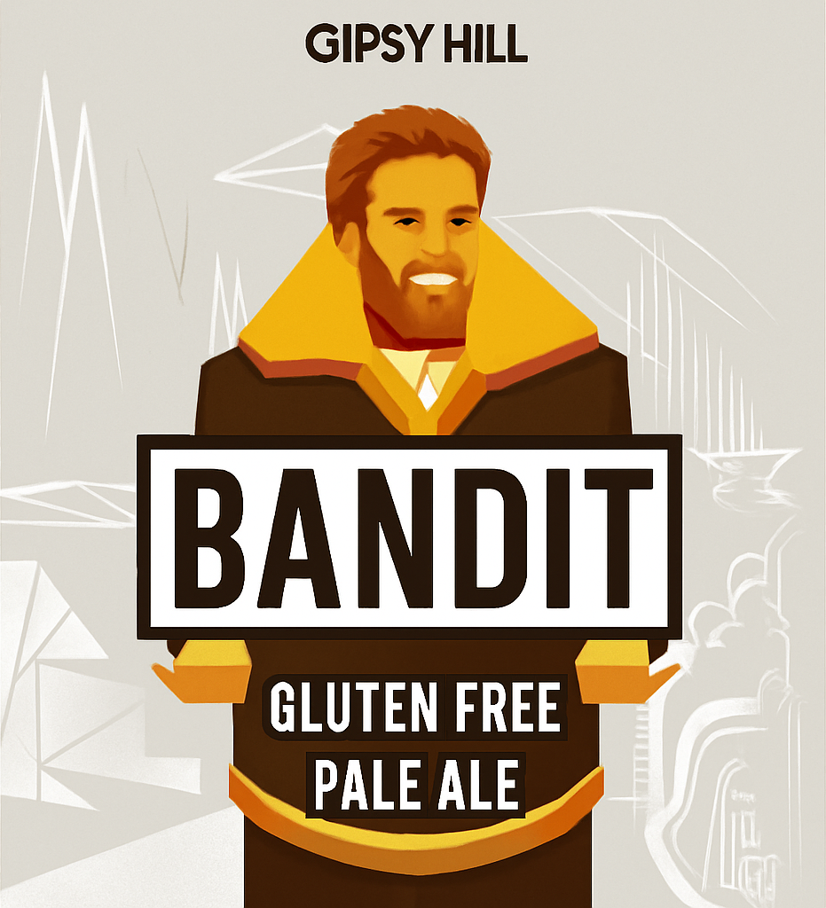 Etiket van The Gipsy Hill Brewing Bandit