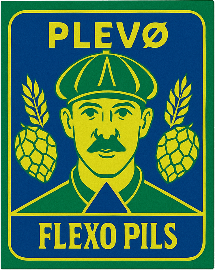 Etiket van Stijl Flevo Pils