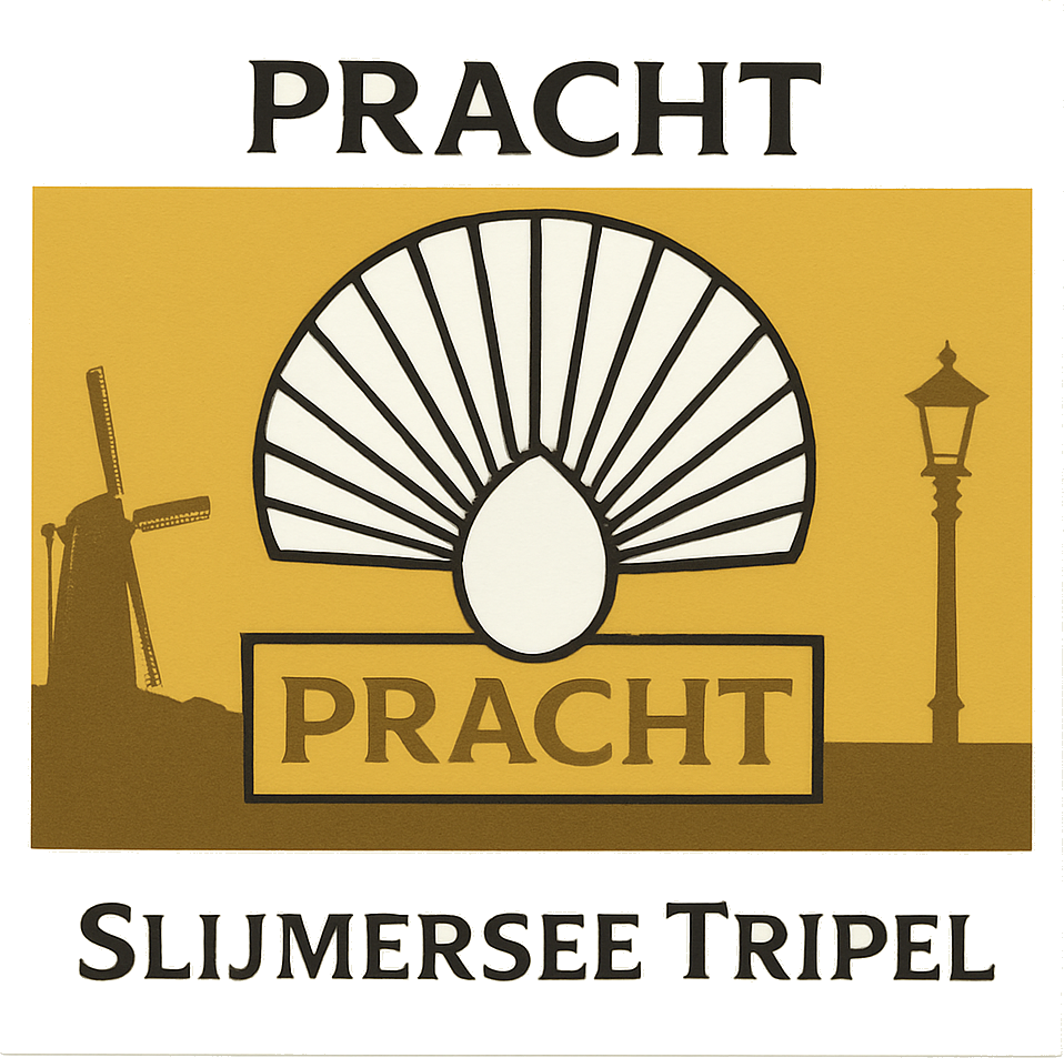 Etiket van Praght Suydersee Tripel
