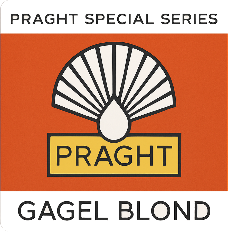 Etiket van Praght Gagelblond