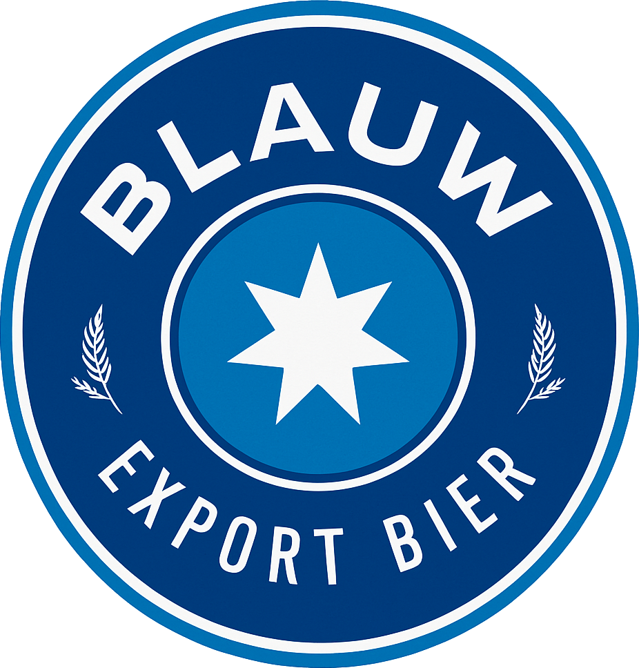 Etiket van Omer Blauw 