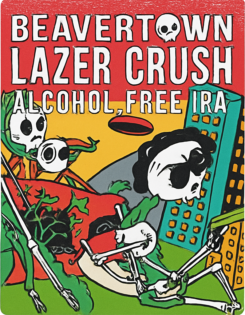 Etiket van Beavertown Lazer Crush