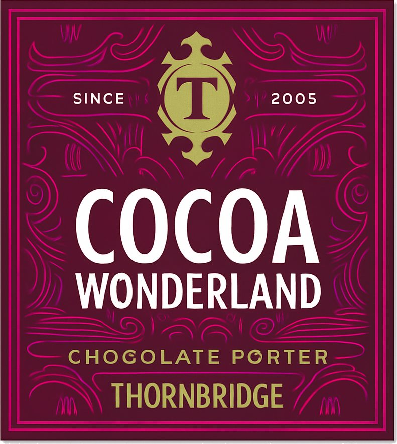 Etiket van Thornbridge Cocoa Wonderland