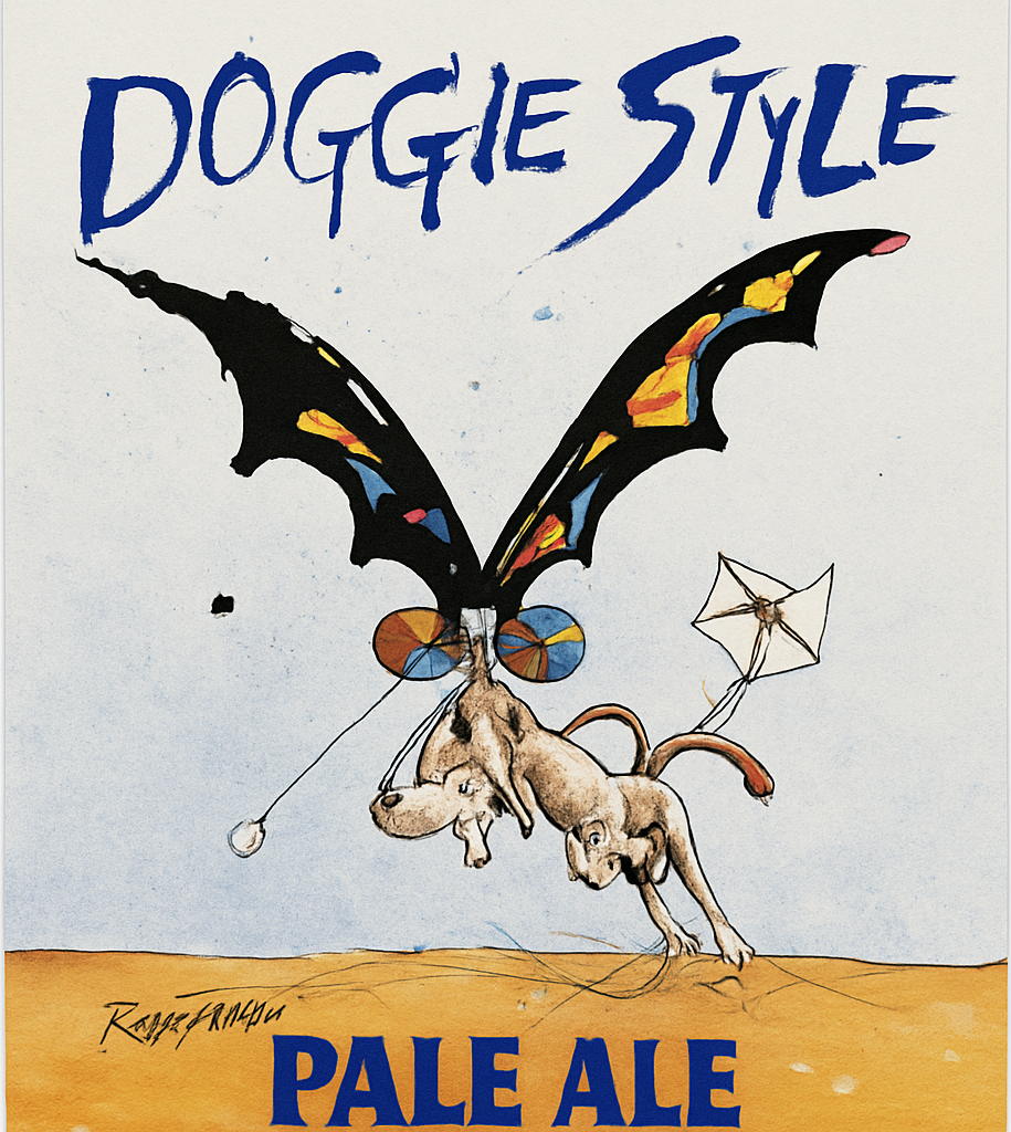 Etiket van Flying Dog Doggie Style Pale Ale