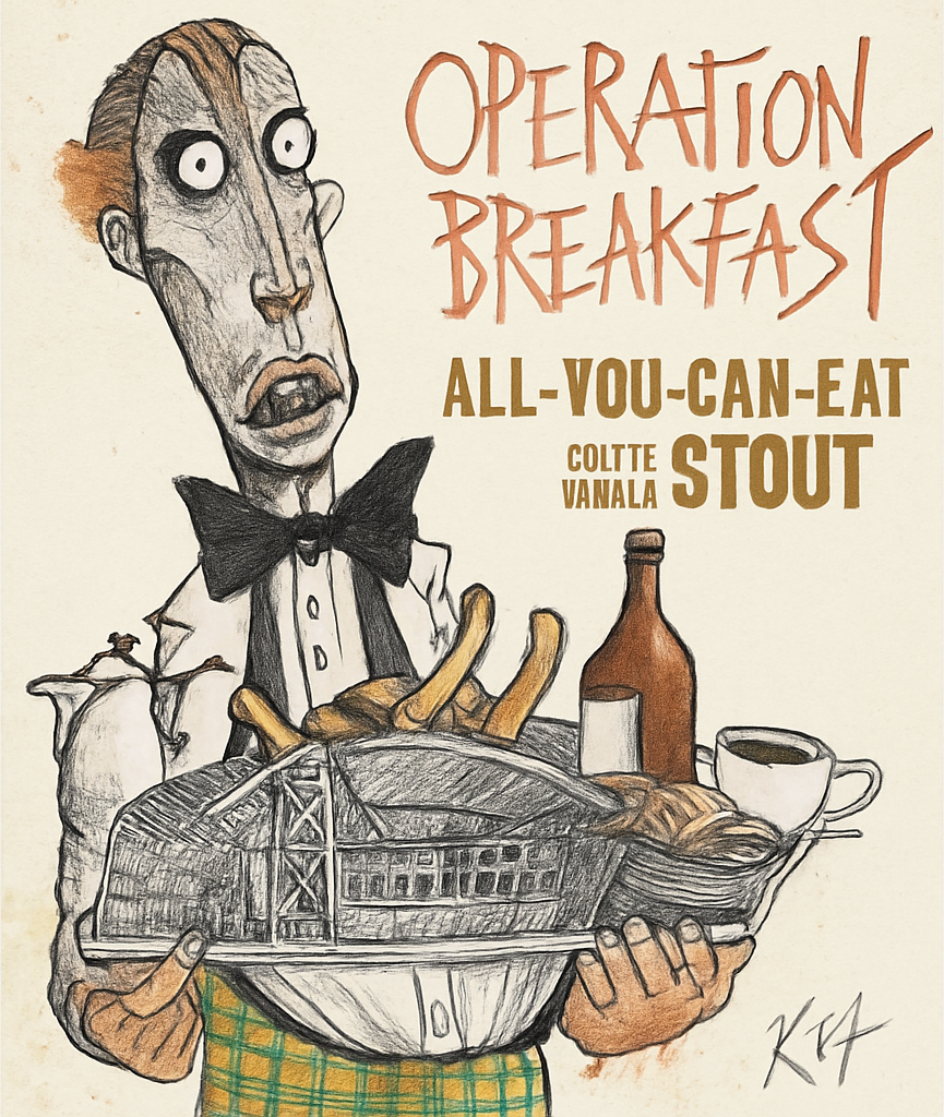 Etiket van Flying Dog Operation Breakfast 