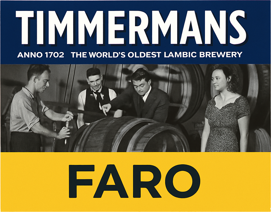 Etiket van Timmermans Faro