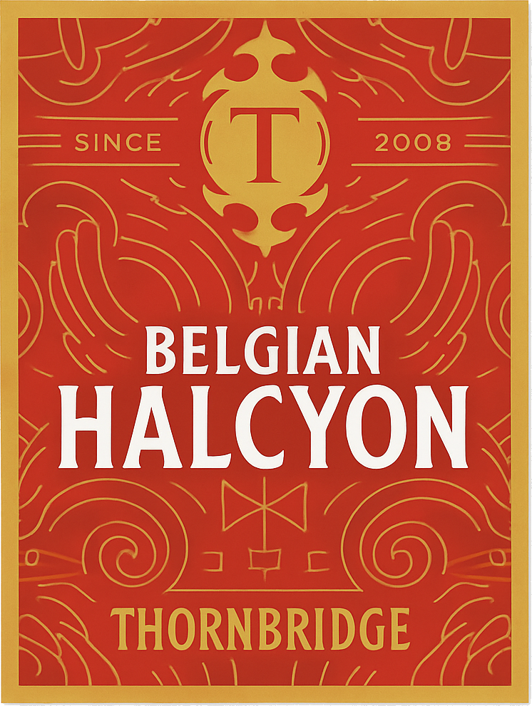 Etiket van Thornbridge Belgian Halcyon
