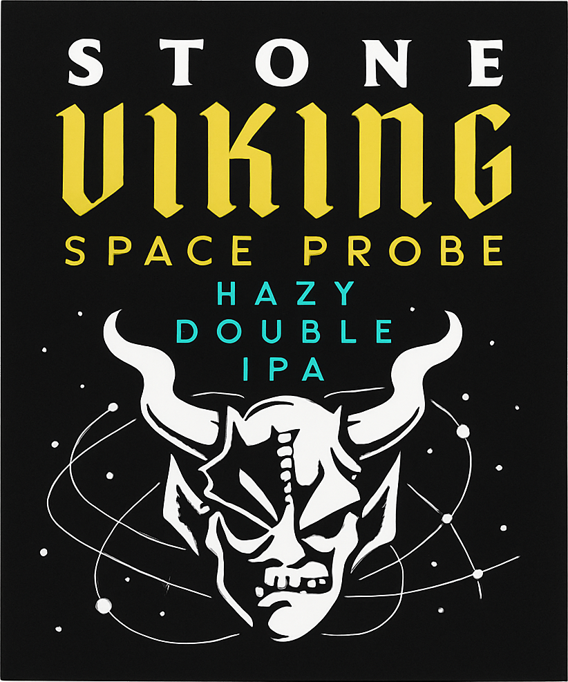 Etiket van Stone Viking Space Probe