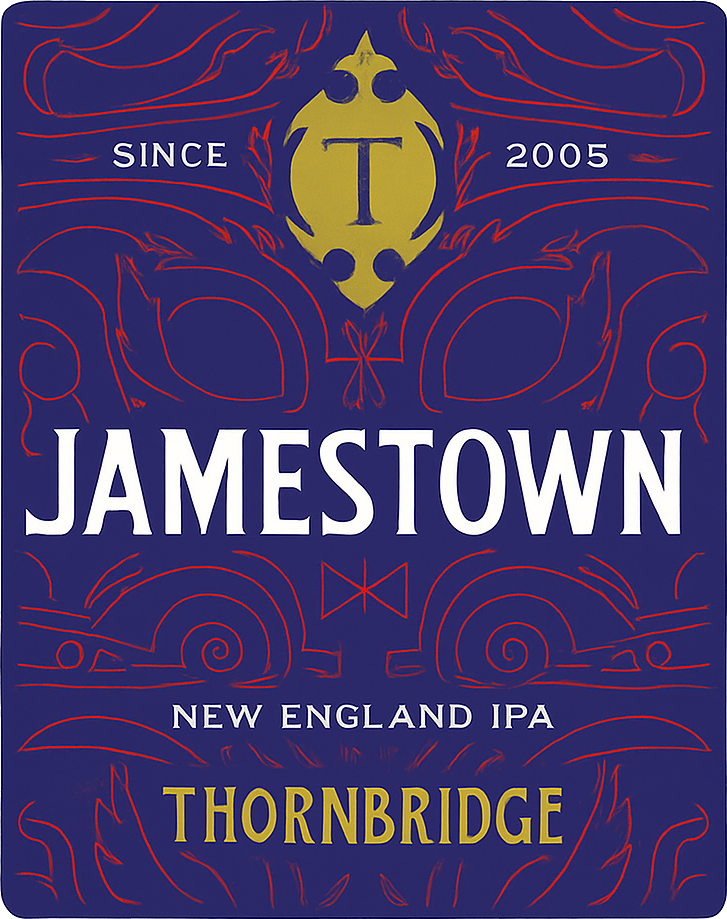 Etiket van Thornbridge Jamestown