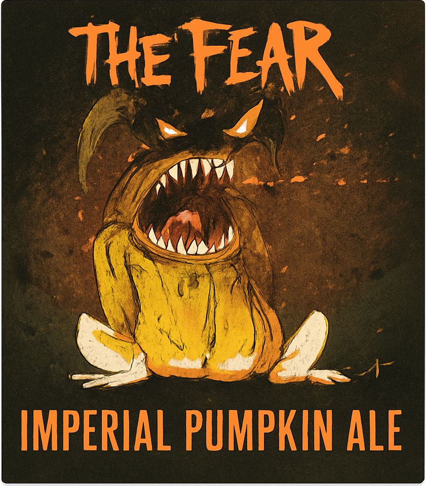 Etiket van Flying Dog Fear Imperial Pumpkin