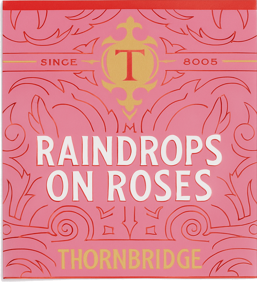 Etiket van Thornbridge Raindrops on Roses