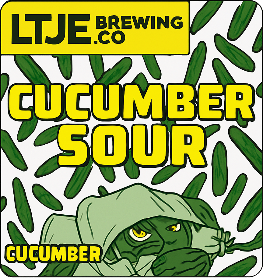 Etiket van Uiltje Cucumber sour