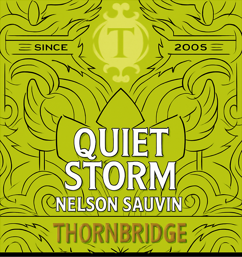 Etiket van Thornbridge Quiet Storm Nelson Sauvin