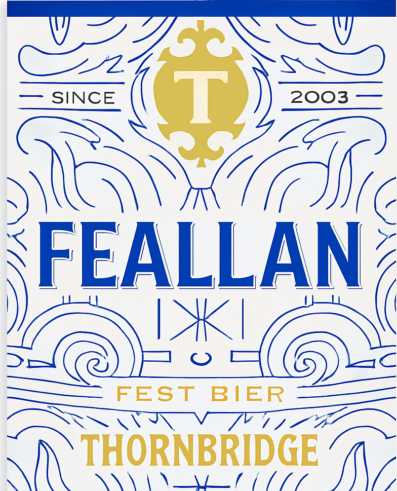 Etiket van Thornbridge Feallan