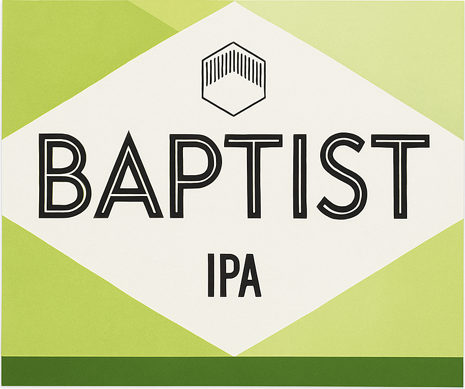 Etiket van Baptist IPA