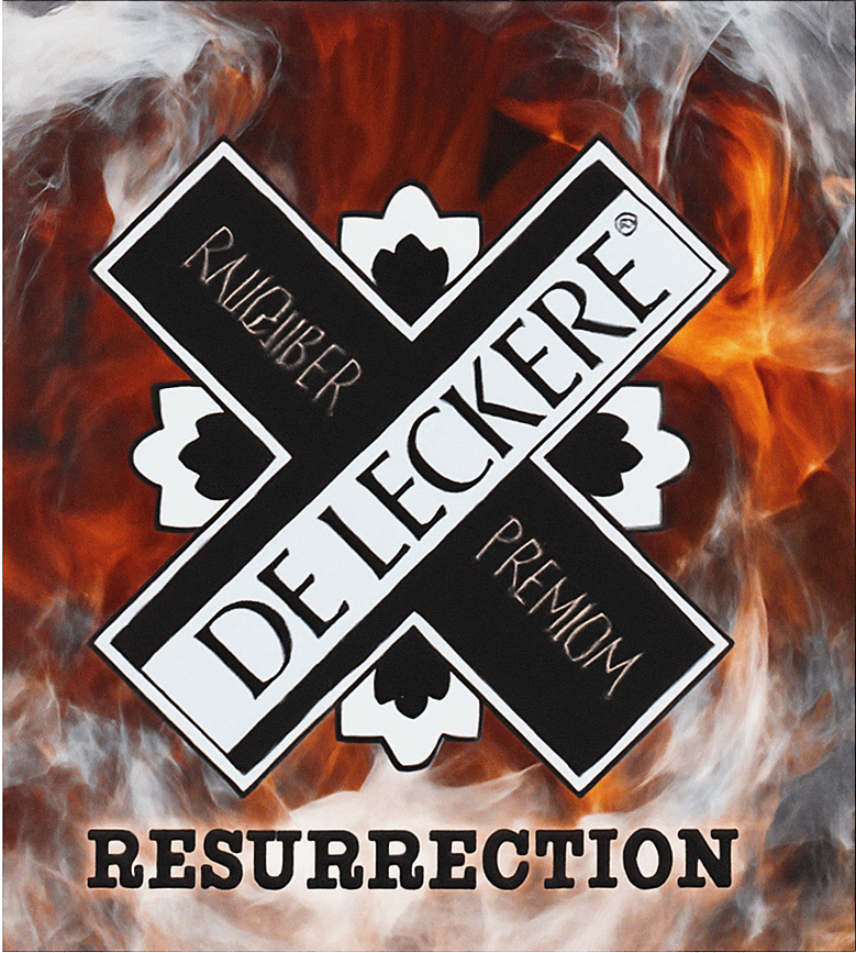 Etiket van De Leckere Resurrection