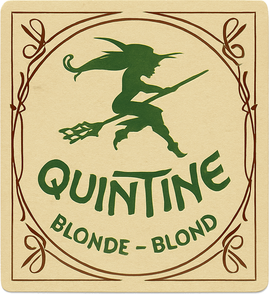 Etiket van Quintine Blonde