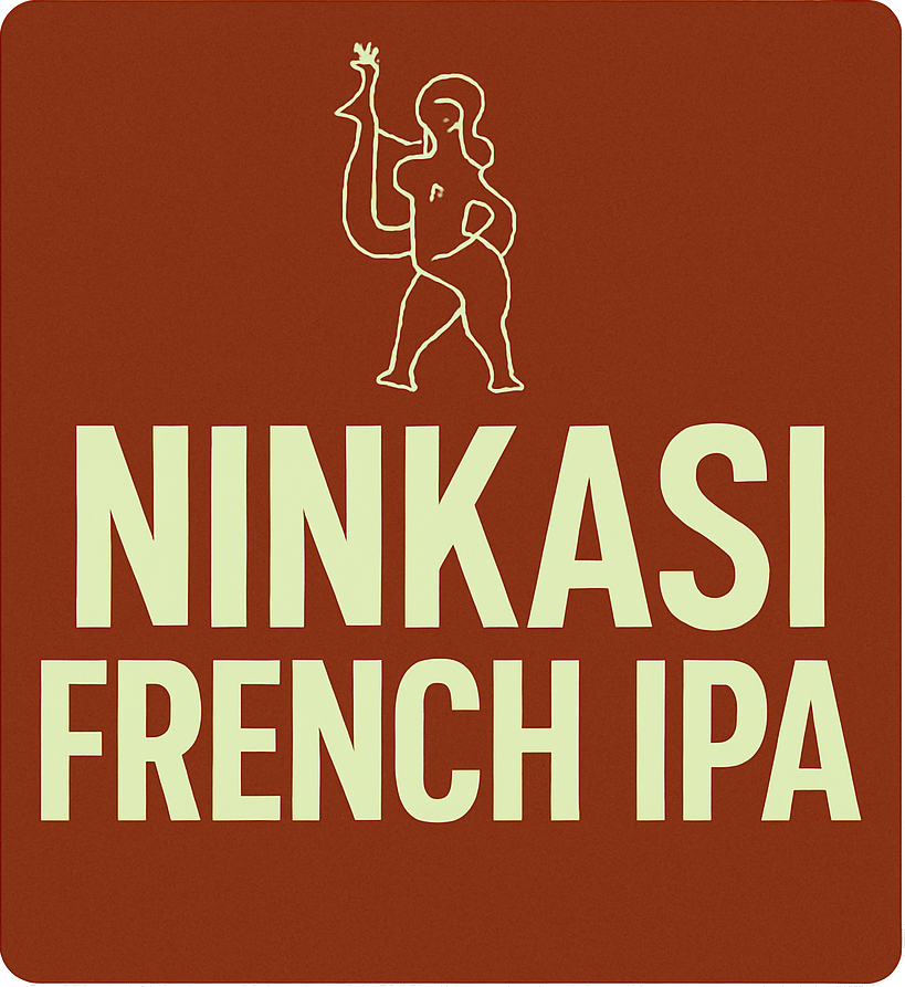 Etiket van Ninkasi French IPA
