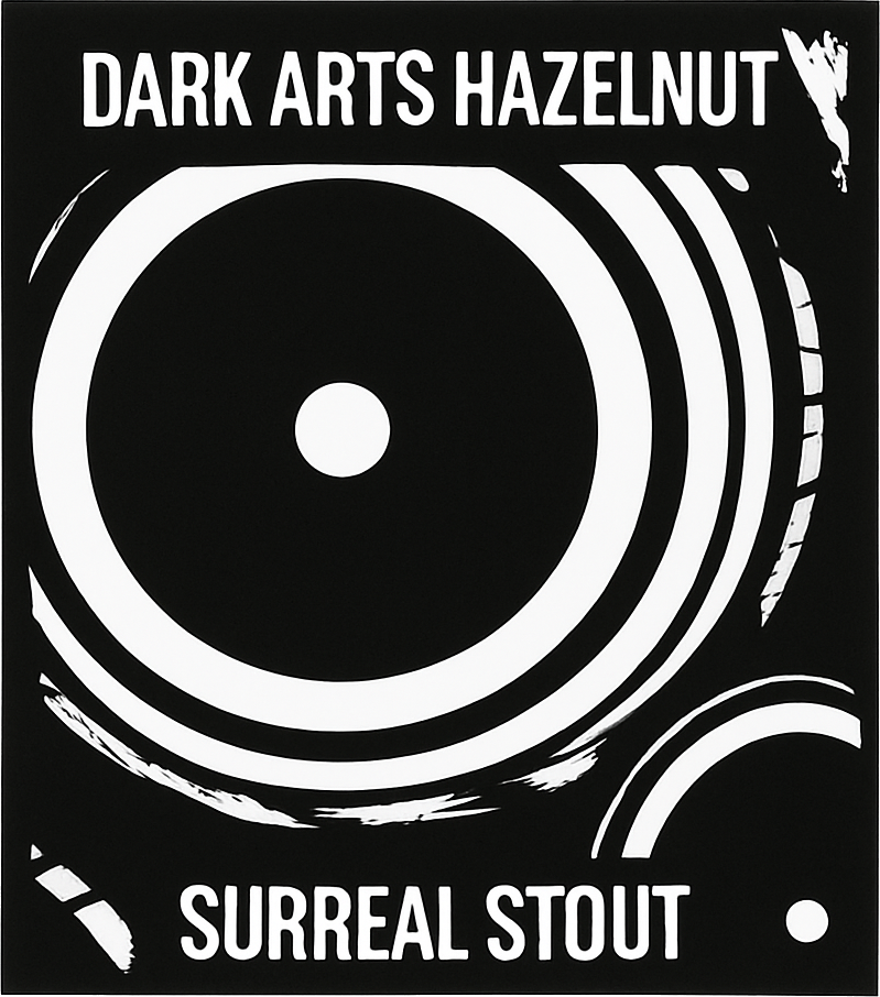 Etiket van Magic Rock Dark Arts Hazelnut