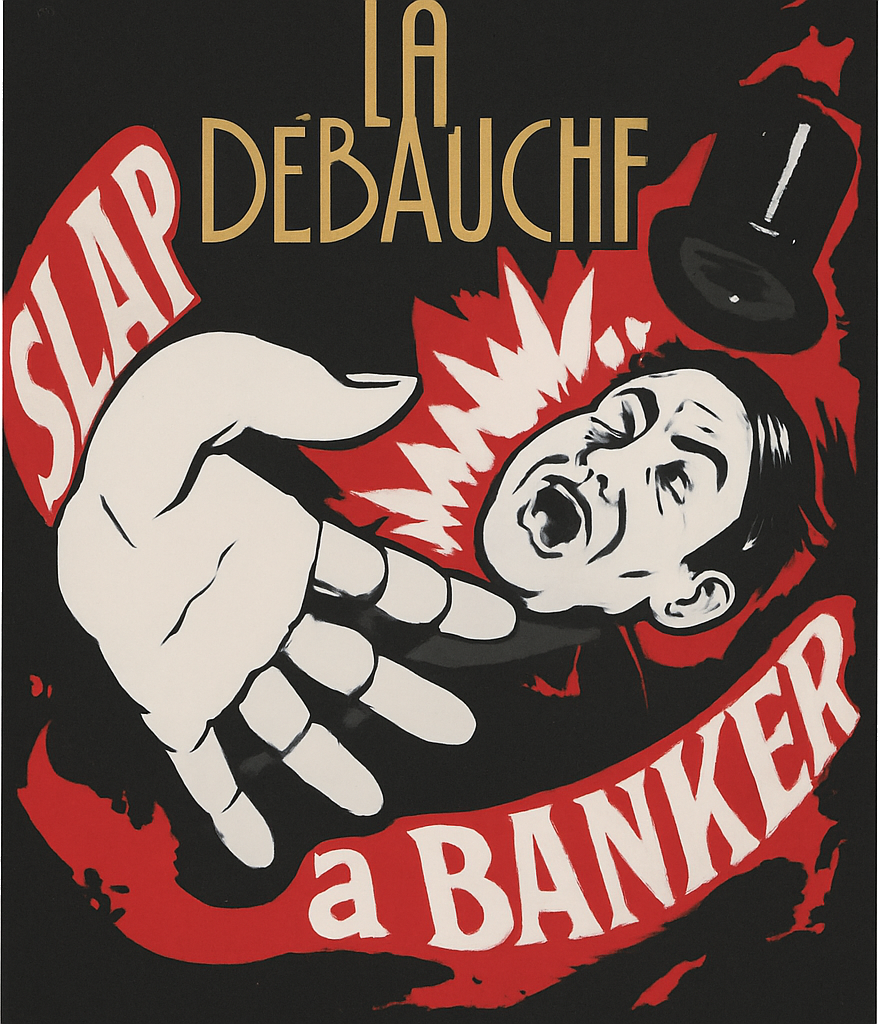 Etiket van La Débauche Slap a Banker