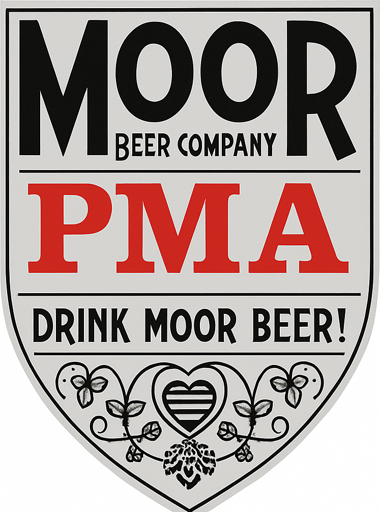 Etiket van Moor PMA blik 33cl