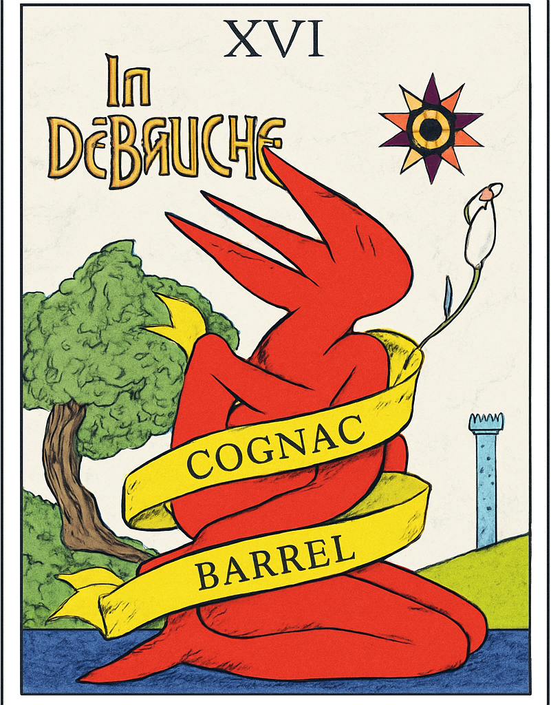 Etiket van La Débauche Cognac Barrel