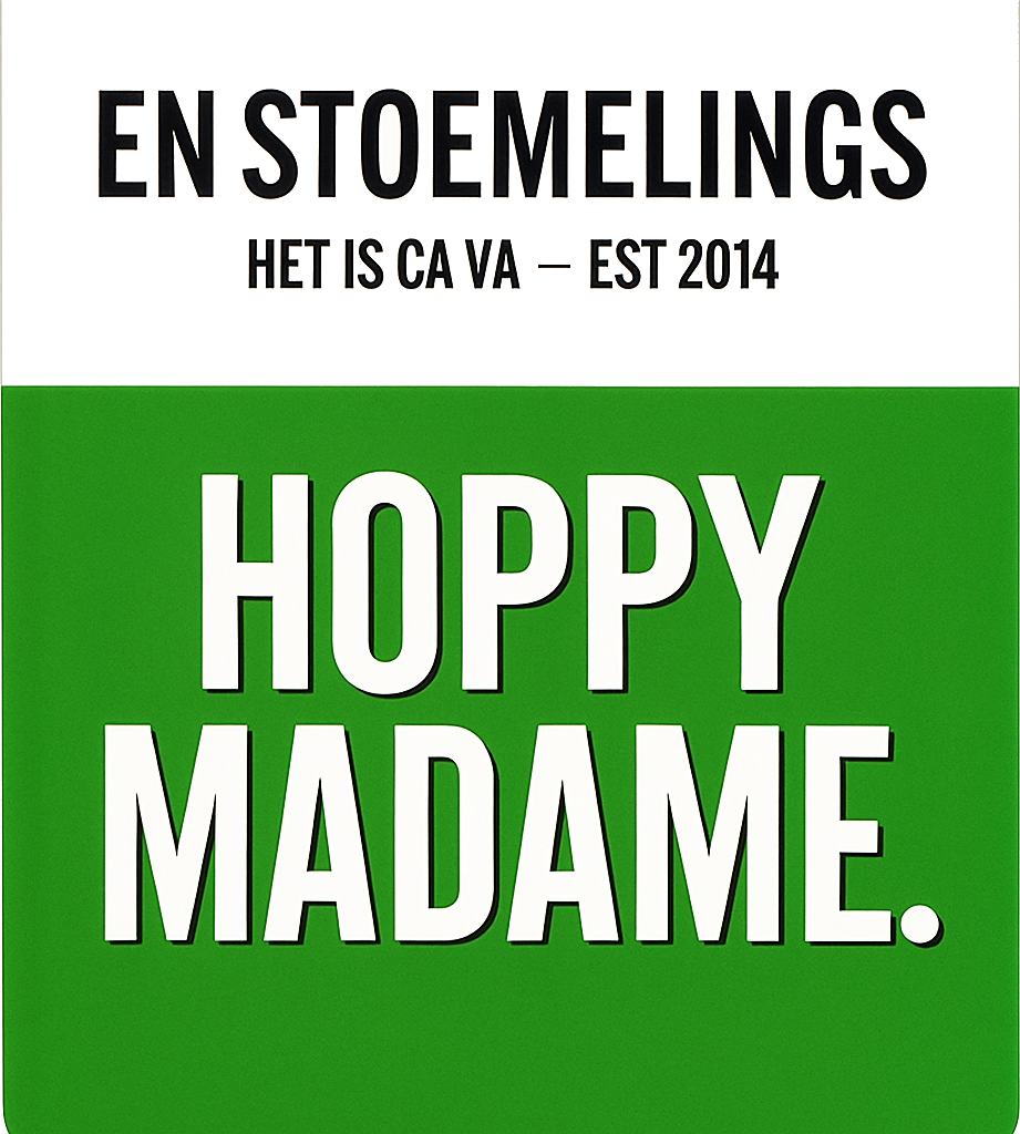 Etiket van Stoemelings Hoppy Madame
