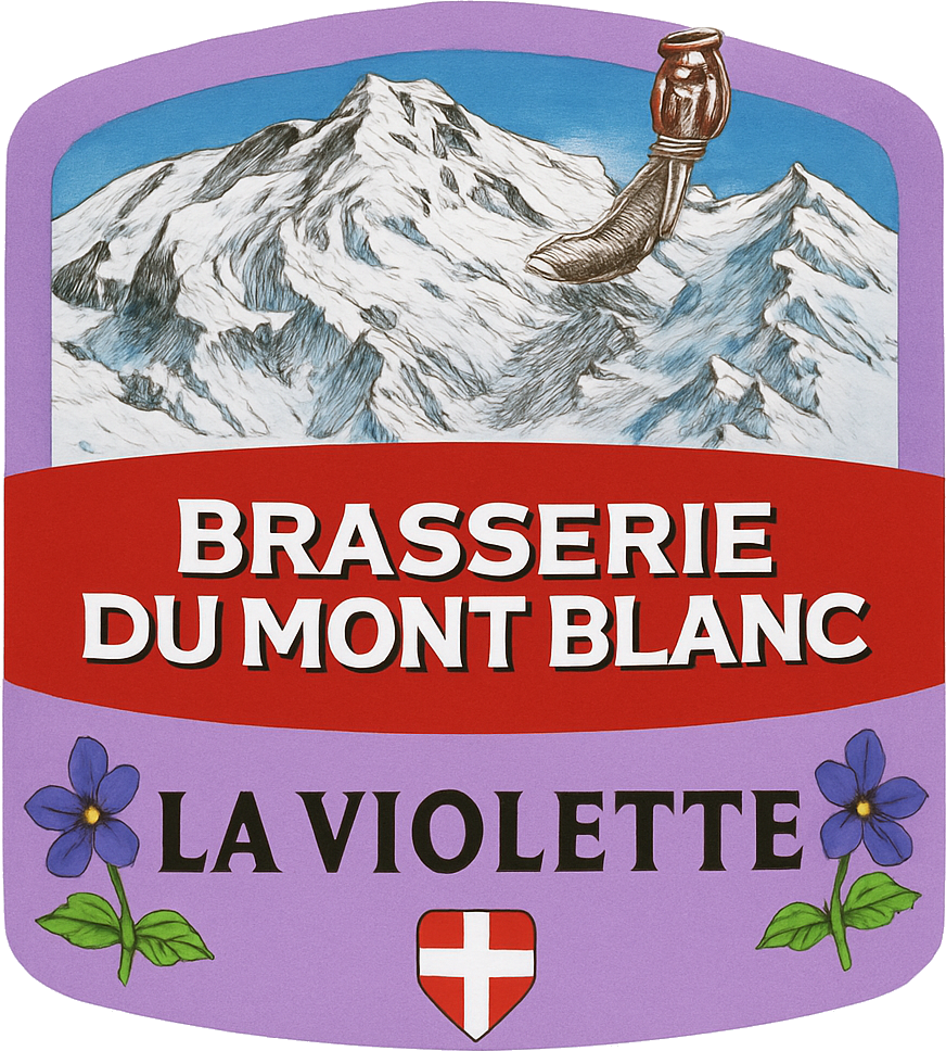 Etiket van La Violette du Mont Blanc