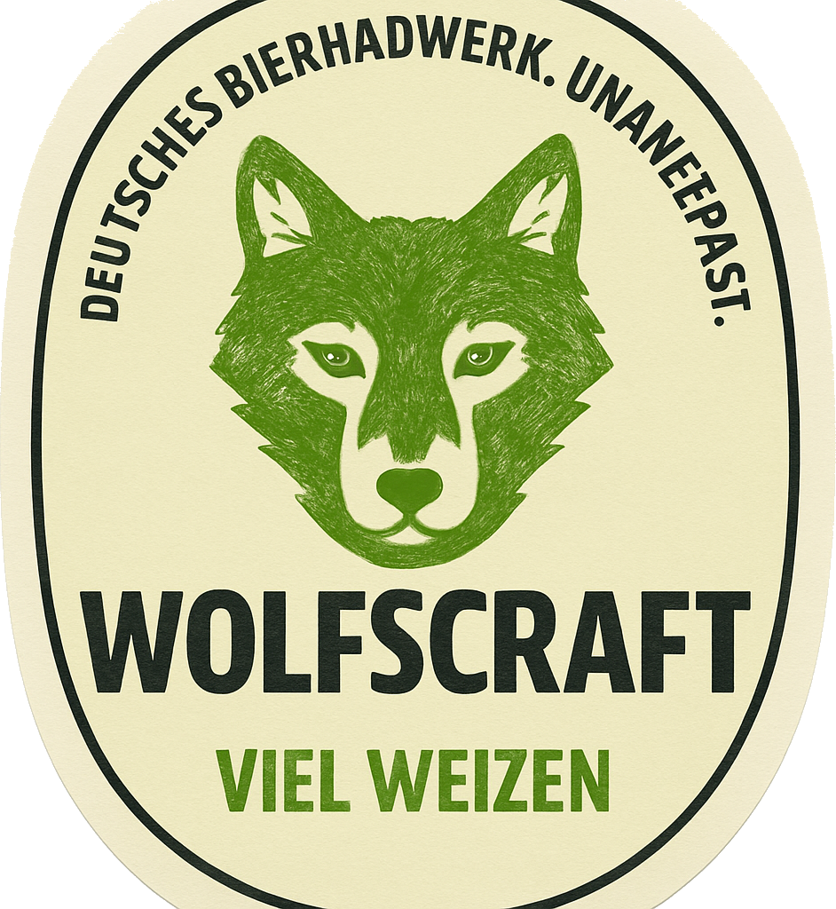 Etiket van Wolfscraft Viel Weizen