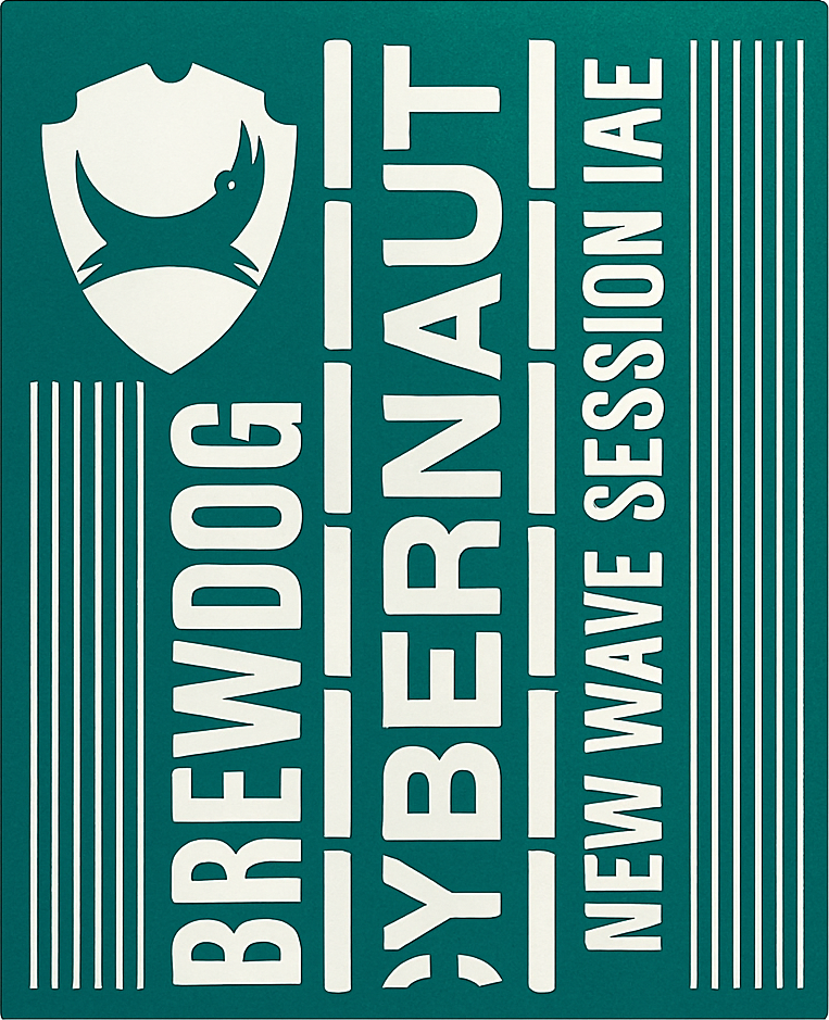Etiket van Brewdog Cybernaut