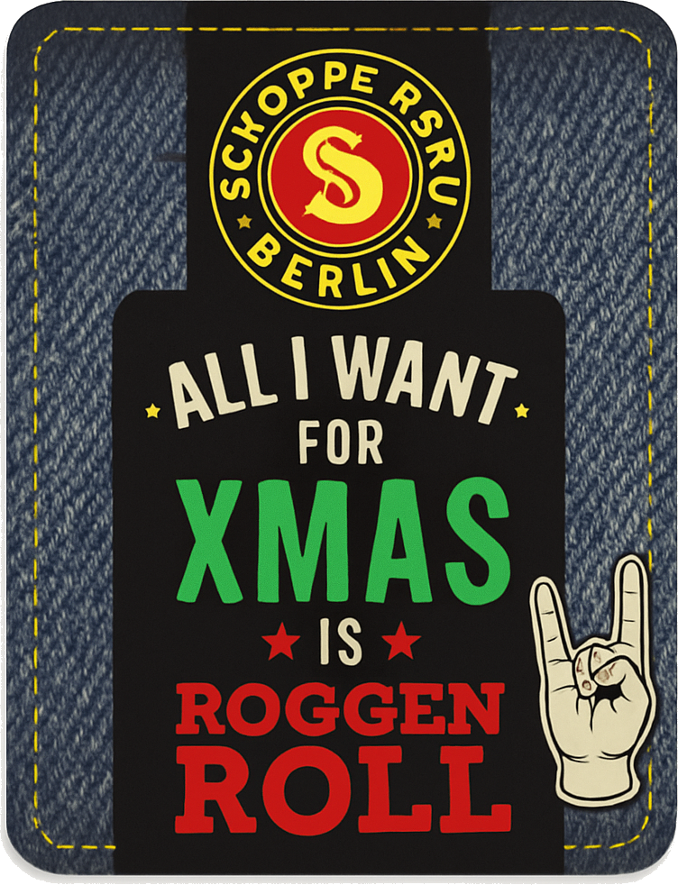Etiket van Schoppe Bräu All I Want For Xmas is Roggen Roll