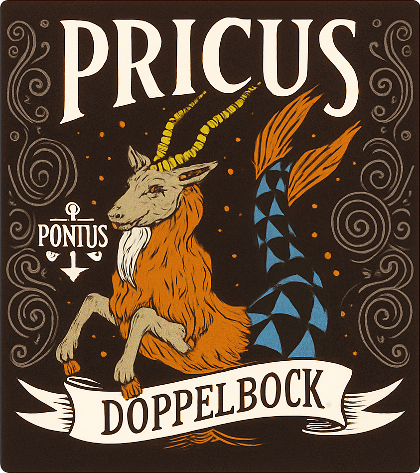 Etiket van Pontus Pricus