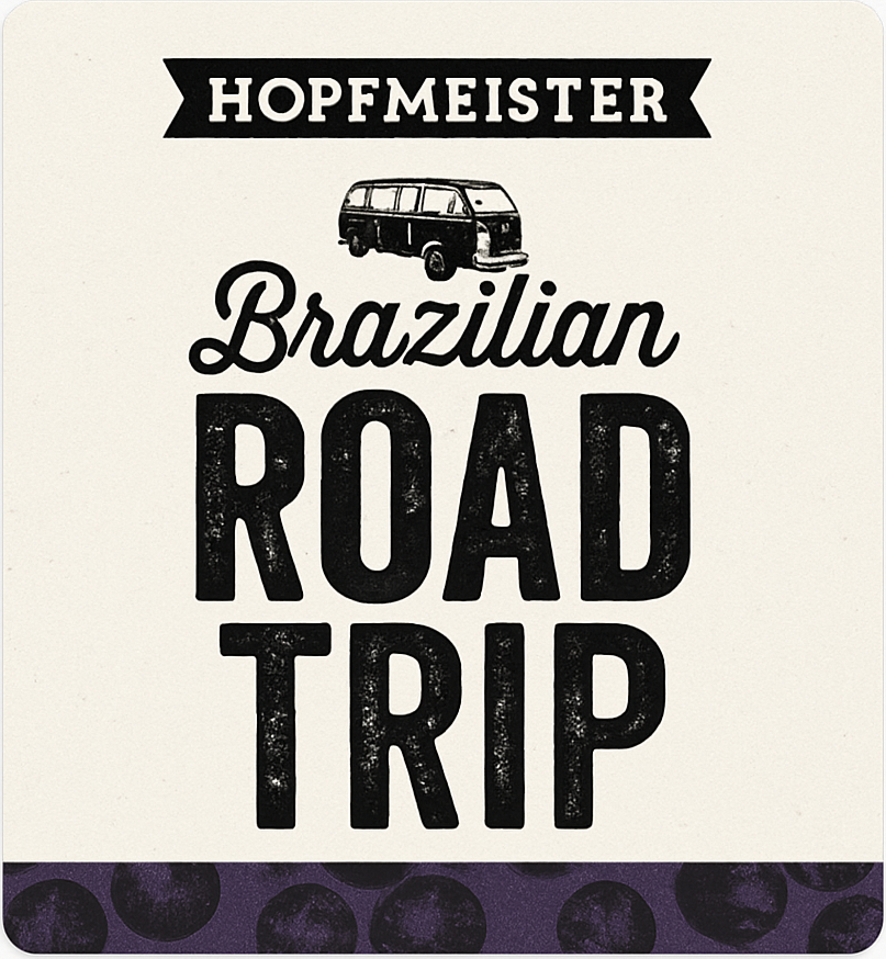Etiket van Hopfmeister Brazilian Road Trip