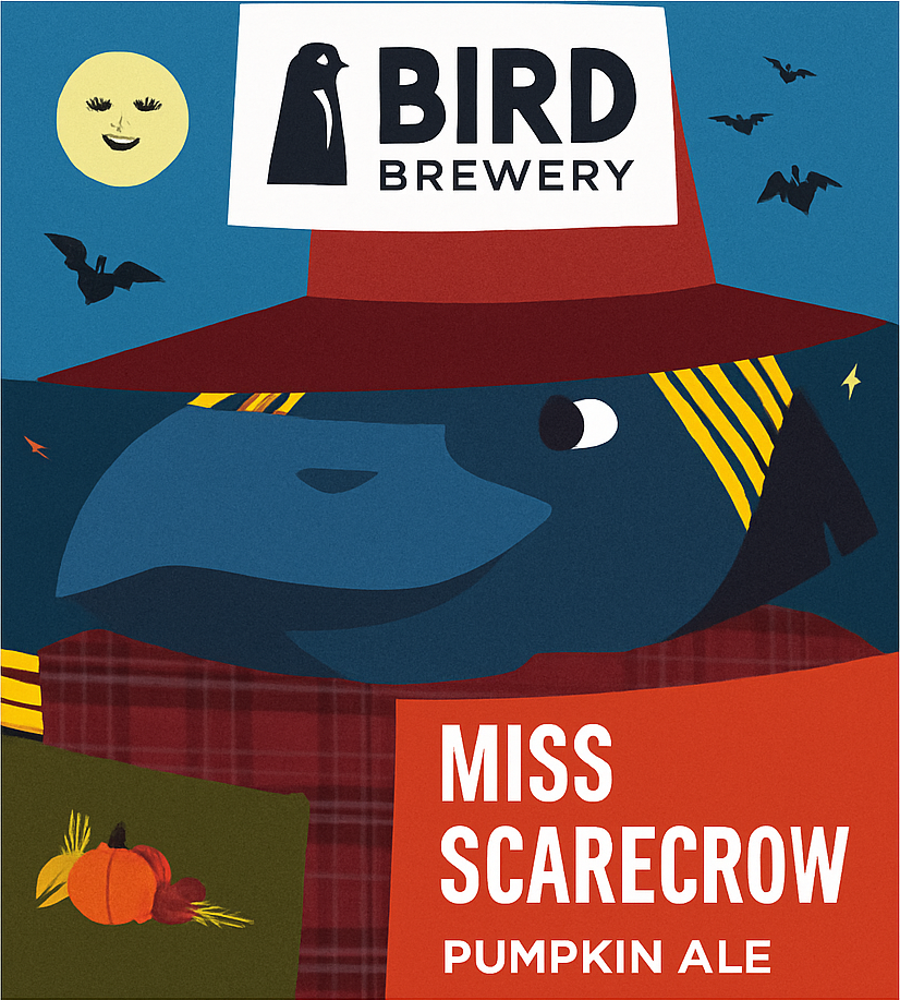 Etiket van Bird Brewery Miss Scarecrow