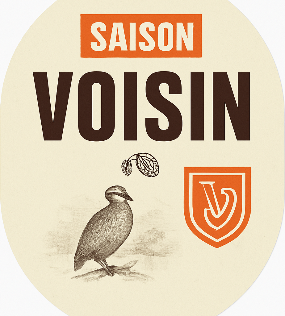 Etiket van Saison Voisin
