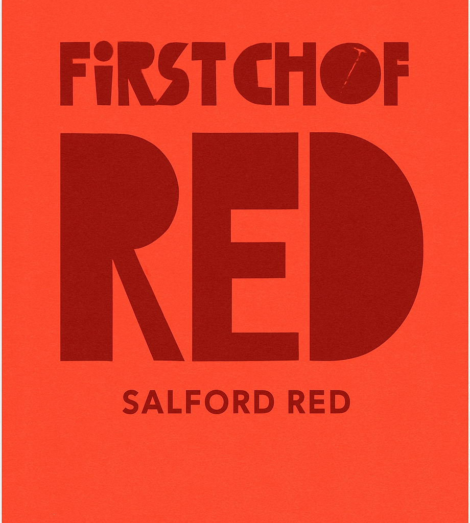 Etiket van First Chop RED